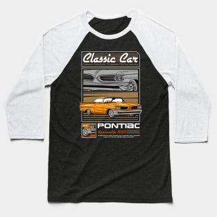 Bonneville American Car Baseball T-Shirt